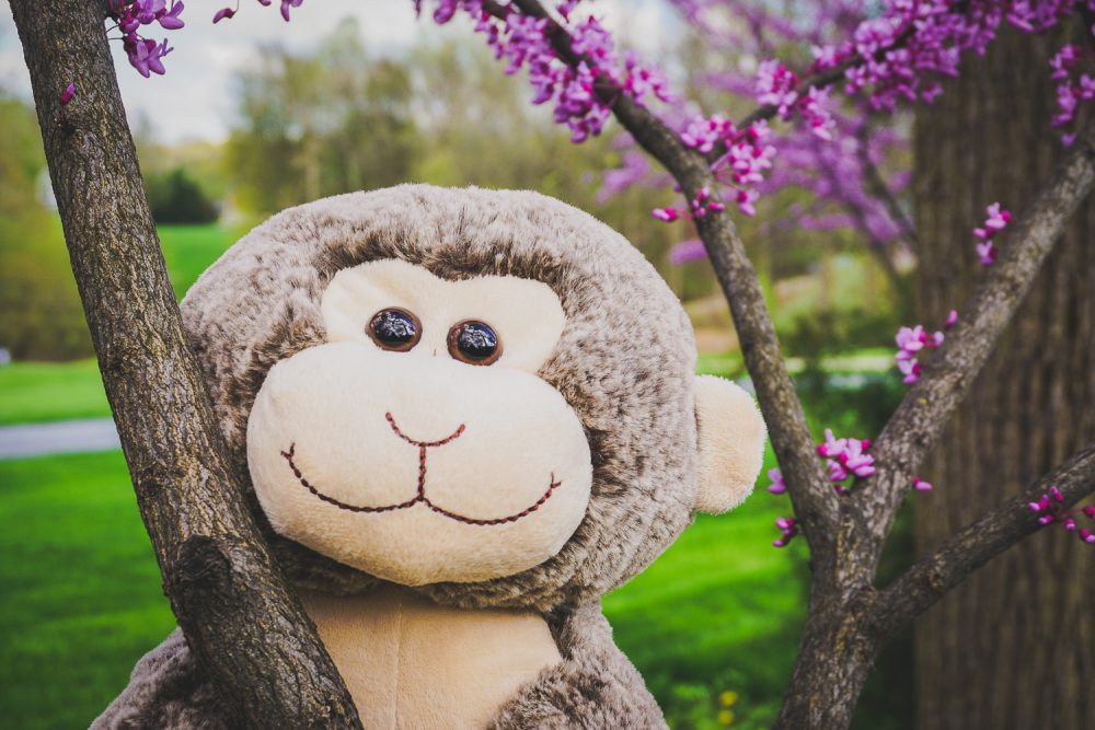 16" Smiley Monkey